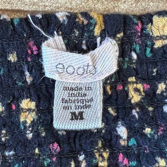 Ecote Medium Womens Shorts Floral High Waist - Picture 3 of 4